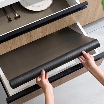 Revêtements de Tiroir Réutilisables Lavables Anti-poussière et Antidérapants Sets de Table Tapis pour Meubles de Cuisine Revêtements Antidérapants pour Réfrigérateur Papier d'Étagère