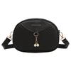 Summer new pearl pendant shell bag fashion personality wave embroidery shoulder messenger women's bag mobile phone bag