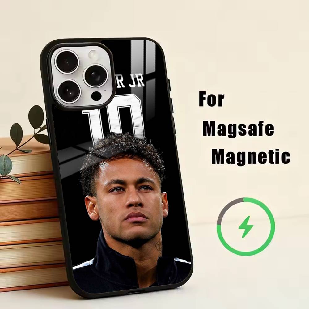 F-Football N-NeYmAr 10 Handyhülle Für iPhone17,16,15,14,13,12,11 Plus,Pro Magnetisch mit Magsafe Kabelloses Laden