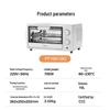 Midea 10L Compact Mini Electric Oven CN plug (adapter included)