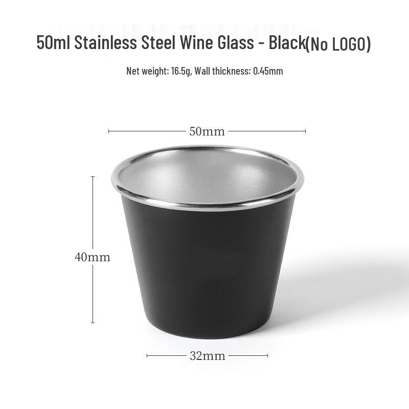 Gongziyu Stainless Steel Camping Cups (3-Pack)