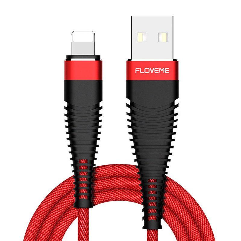

For Usb Lightning Charger Charging Data Sync Cable For Iphone 8 7 6s 6 5 Cable X 1M червоний