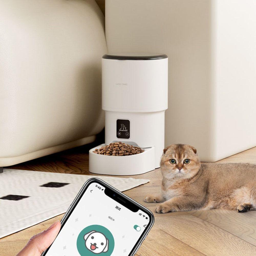 USB Charge WIFI Smart Pet Feeder 4L Capacity Intelligent Pet Food Dispenser Cats and Dogs