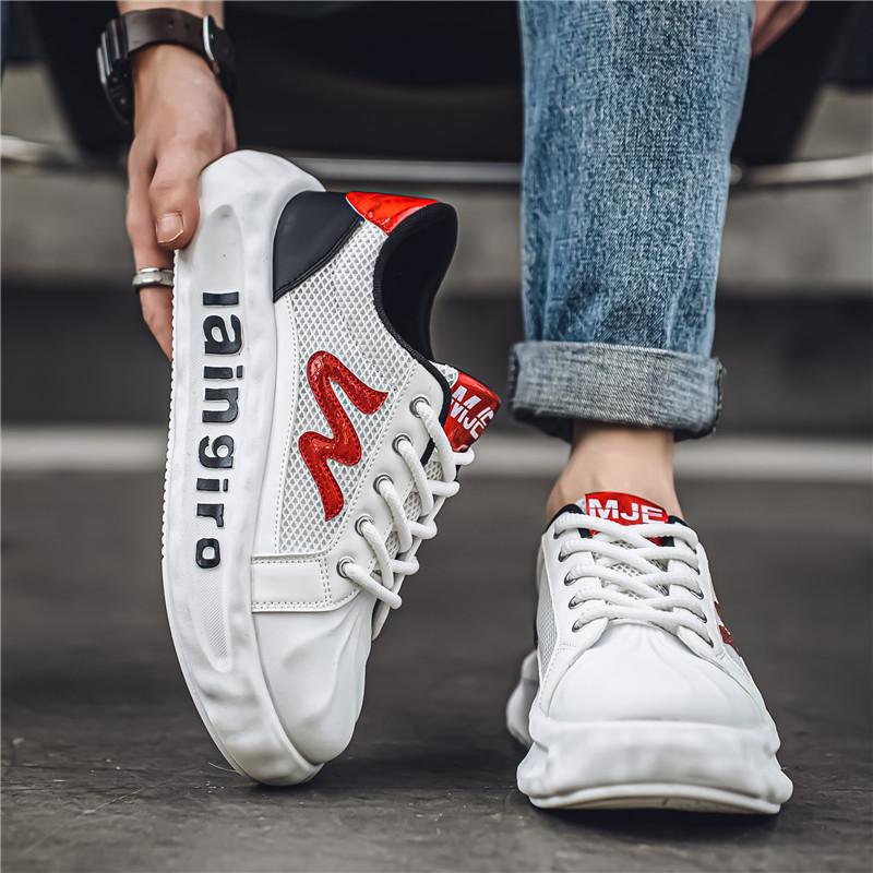 Spring and Autumn breathable dad shoes casual shoes thick-soled inner height-increasing sports tide shoes