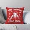 Die Hard Best Christmas Hans Down Square Pillowcase Polyester Linen Velvet Pattern Zip Decor Bed Cushion Cover 18