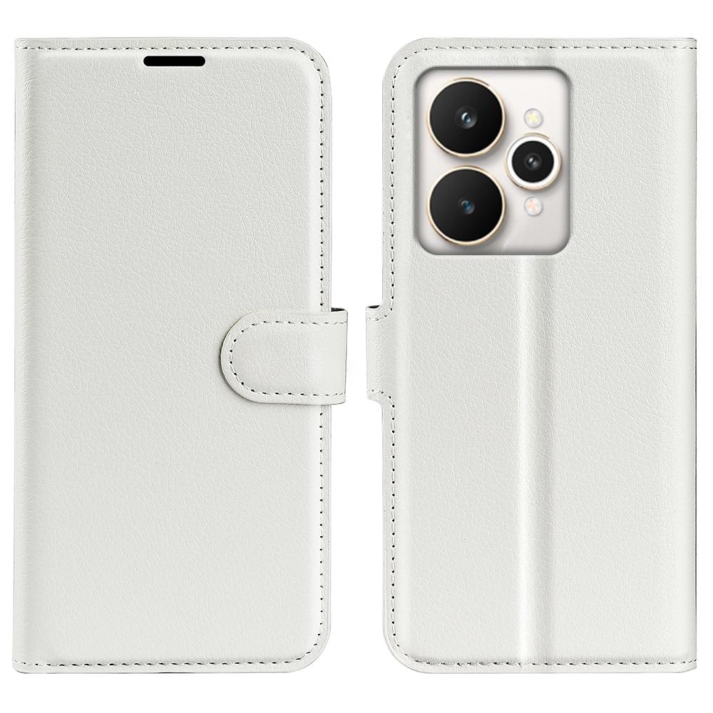 For Realme 15 5G Case Litchi Texture Shockproof Leather Wallet Phone Cover