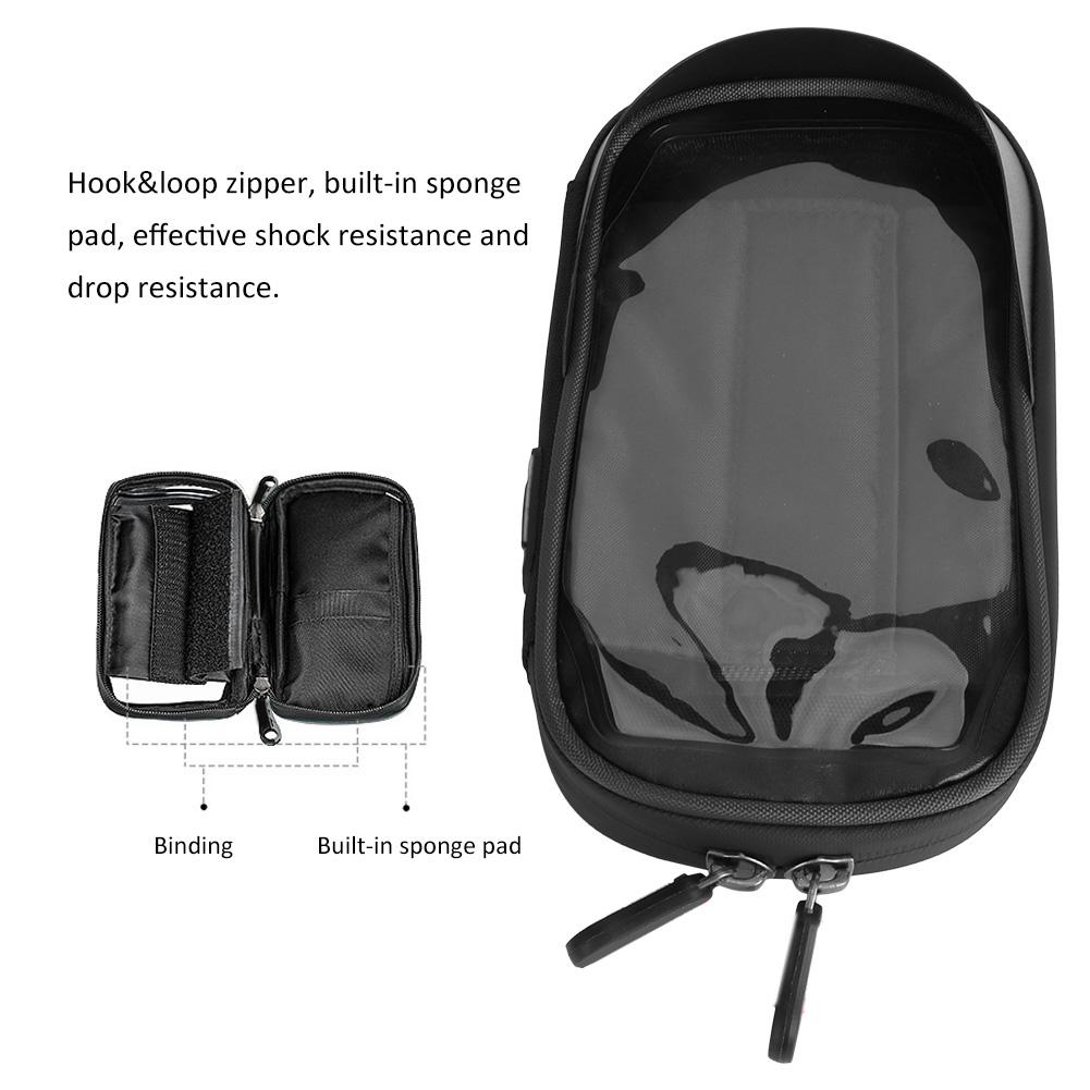 Wheel Up 900D Polyester Fabric Bike Mobile Phone Bracket Bag TPU Touching Screen Bicycle Cycling Navigation Rack