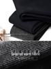 Gray Plus Velvet Women's Leggings, Thick Winter Pants, Footed Warm Pantyhose, Plus Size for Curvy Figures