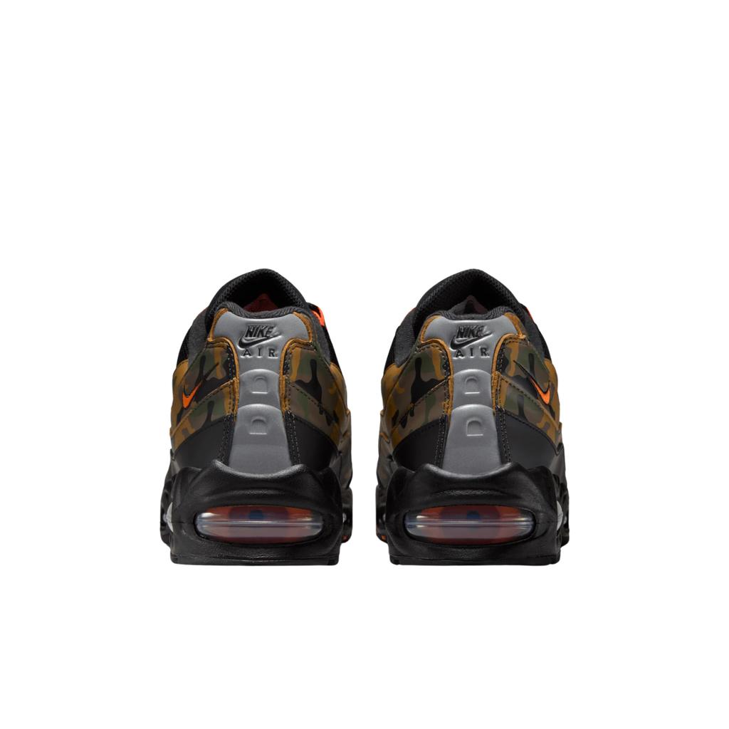 Nike Sneakers Unisex Air Max 95 OG Orange Camo Nero Arancio Sicurezza Argento Metallico HQ1973-001
