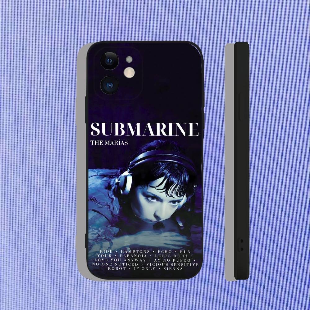 THE MARIAS Back To Me For iPhone 17,16,15,14,13,12,11,Air,X,XR,Pro,Max,Plus Black Soft Silicone Cover Phone Case
