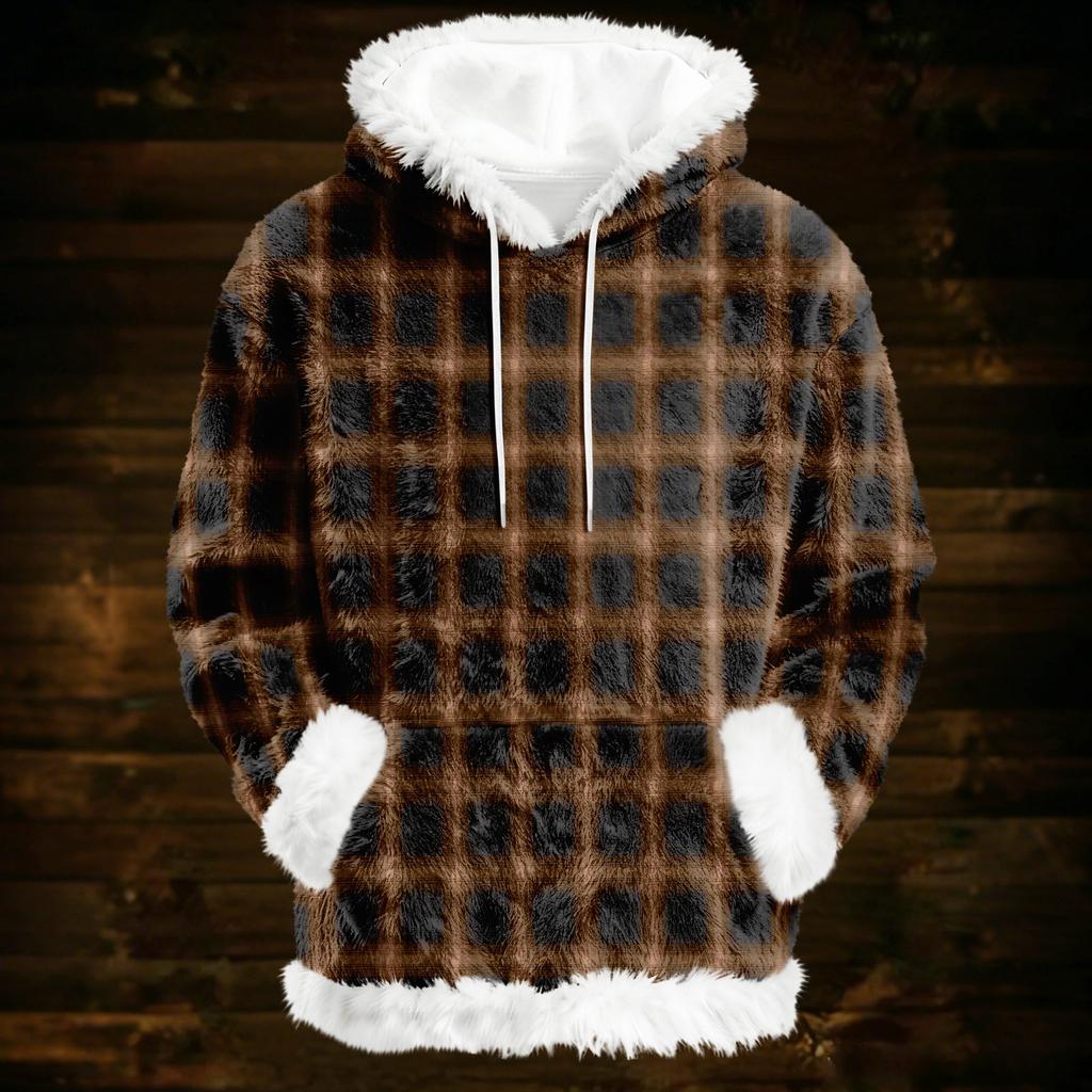 Hoodies For Women Oversized Winter Plush Cute Sweatshirts Pullover Trendy Fall Winter Clothes