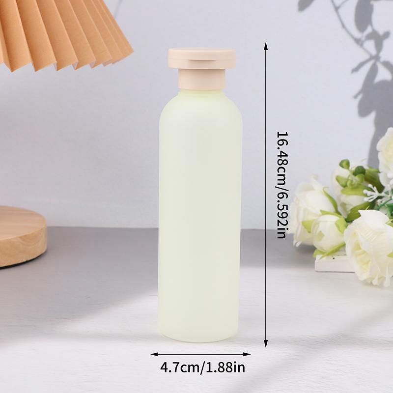 200ML Plastic Shampoo Shower Gel Foaming Soap Dispensers Refillable Bottles Flip Lotion Bottles