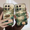 Ship and Red Lotus For Xiaomi Poco X7 M7 Pro 5G M5 X4Pro 4 M6 4G C65 C75 F6 F5 X6 5 7 X5 F7 Ultra M5S M4Pro 5G soft phone case