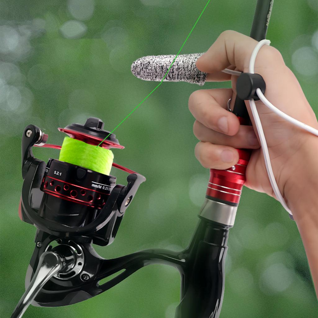 Fishing Gloves Finger Shield Anti Cutting Finger Protective Cover for Fishing Professional Surf Fishing Finger Protector