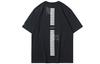 Li Ning T Shirts Men's Black Crew Neck Moderate Straight Fit AHSQ113-1