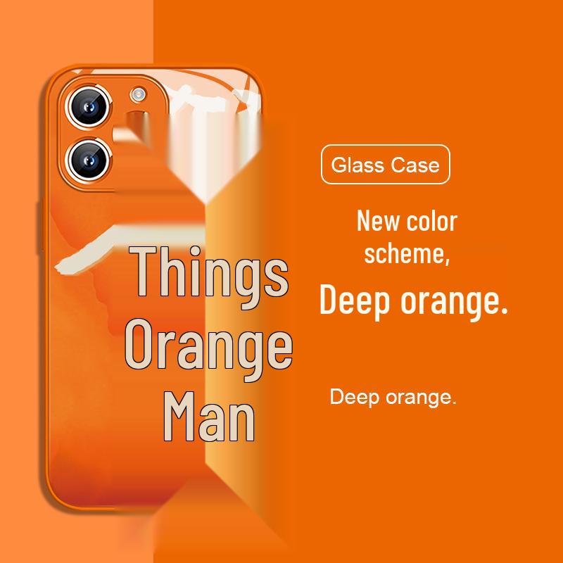 

Orange Good Luck Horse Case for iPhone 17 Pro Max, Smooth Sailing 16 Pro, and 15 Plus. iPhone 13 Mini