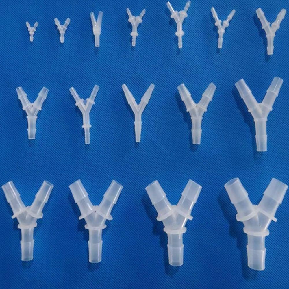 10Pcs Plastic 3 Way Connector PP PE Hose Fittings for Aquarium Fish Tank Fittings