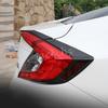 Carbon Fiber Tail Light Cover Trims Accessories For Honda Civic Sedan 2016-