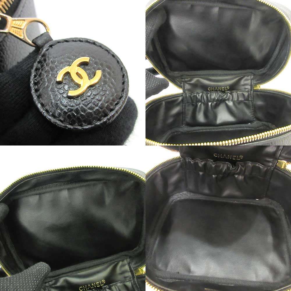 Used CHANEL COCO MarkHandbag leather Women