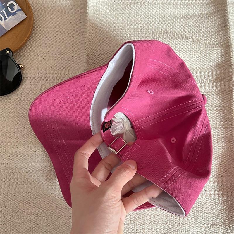 Embroidered Bowtie Hat PonytailHat Long Brims Baseball Hat Fashionable Sun Hat