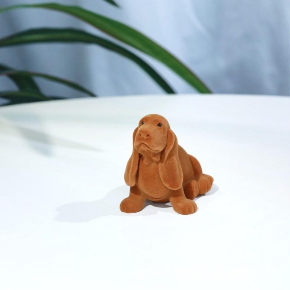 Creative Puppy Ring Box Crocodile Koala Necklace Organizer Animal Flocked Jewelry Box  Propose