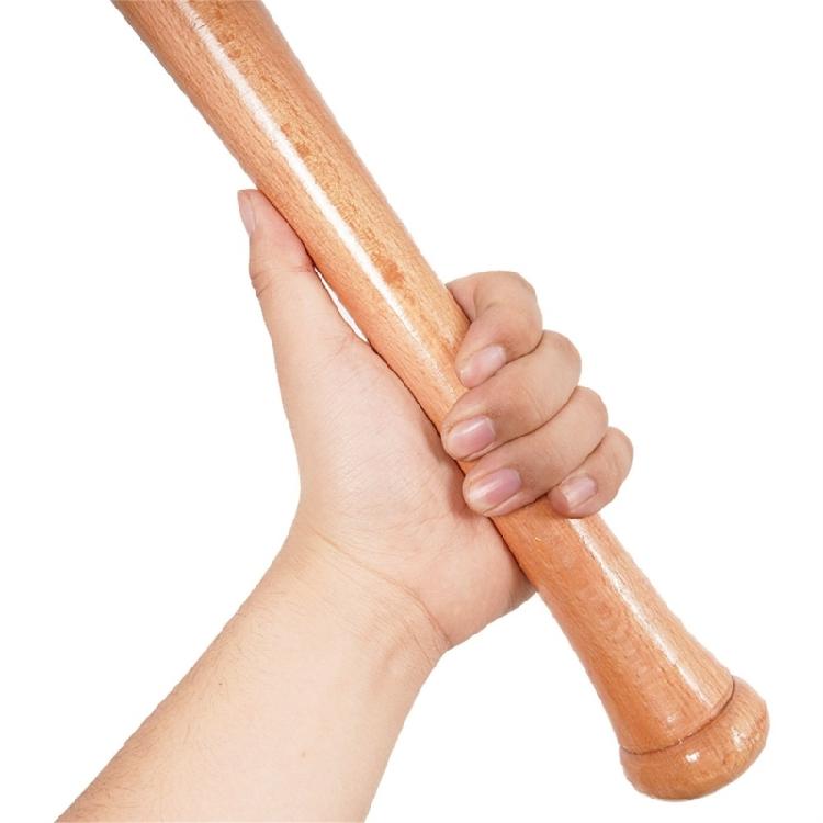 Mini Baseball Bat, 18 Inch Unfinished Small Baseball Bat Unpainted Wood Baseball Bat for Painting Craft Projects Sports