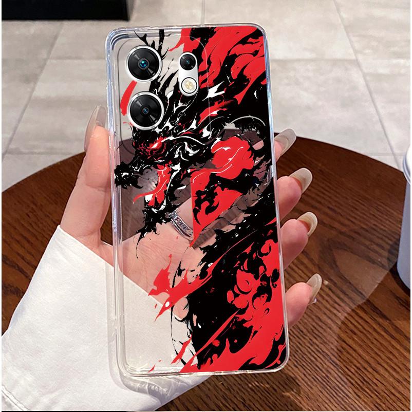 Phone Case For Infinix Zero 30 4G 5G Cute Love Rabbit Clear Silicone Soft TPU Back Cover For Infinix Zero30 X6731 X6731B Shell
