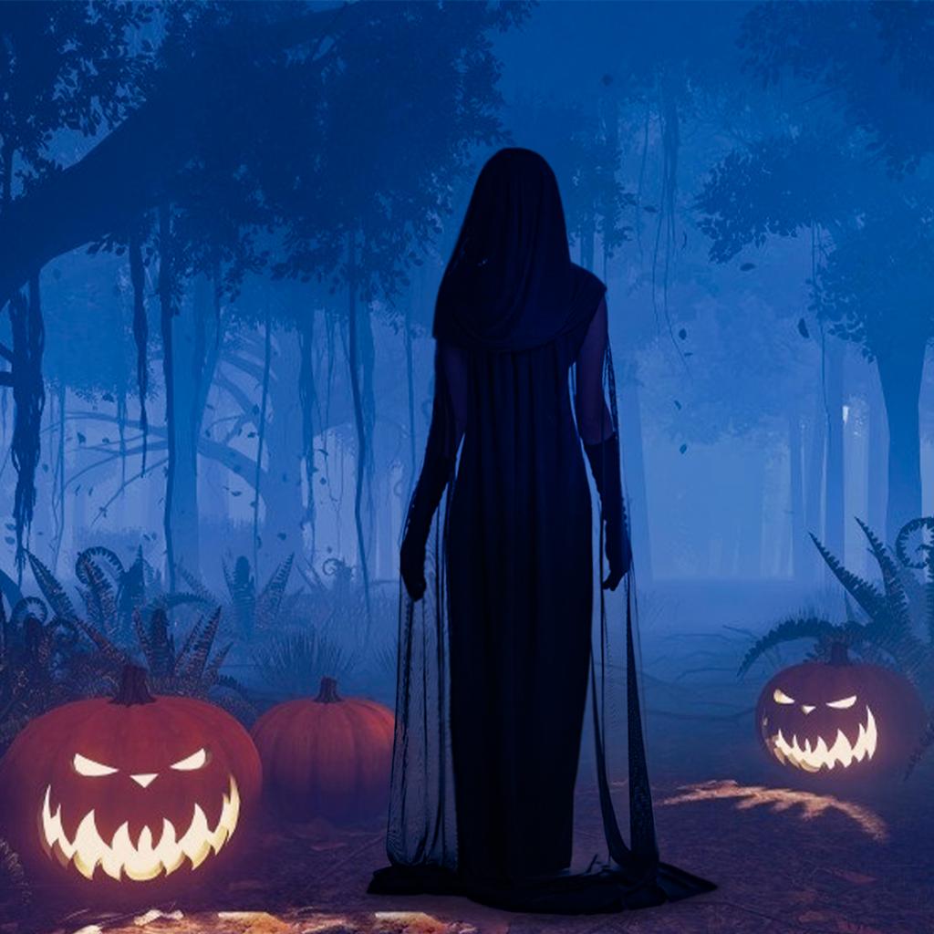 Costume Da Strega Di Halloween Da Donna, Abito Da - Foto 9