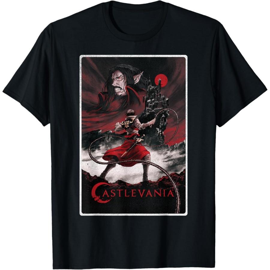 Футболка с постером Castlevania от Netflix(1) XXXXXL чёрный