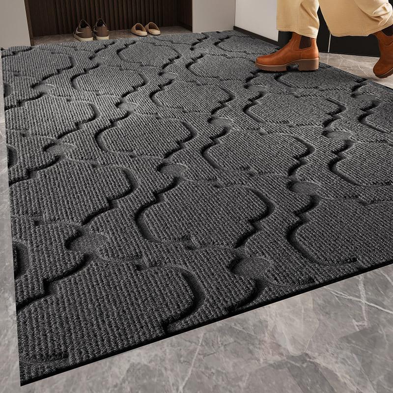 

Высококачественный красный коврик для пола виллы, дверной коврик, утолщенный уличный нескользящий коврик для входа в дом 200*300