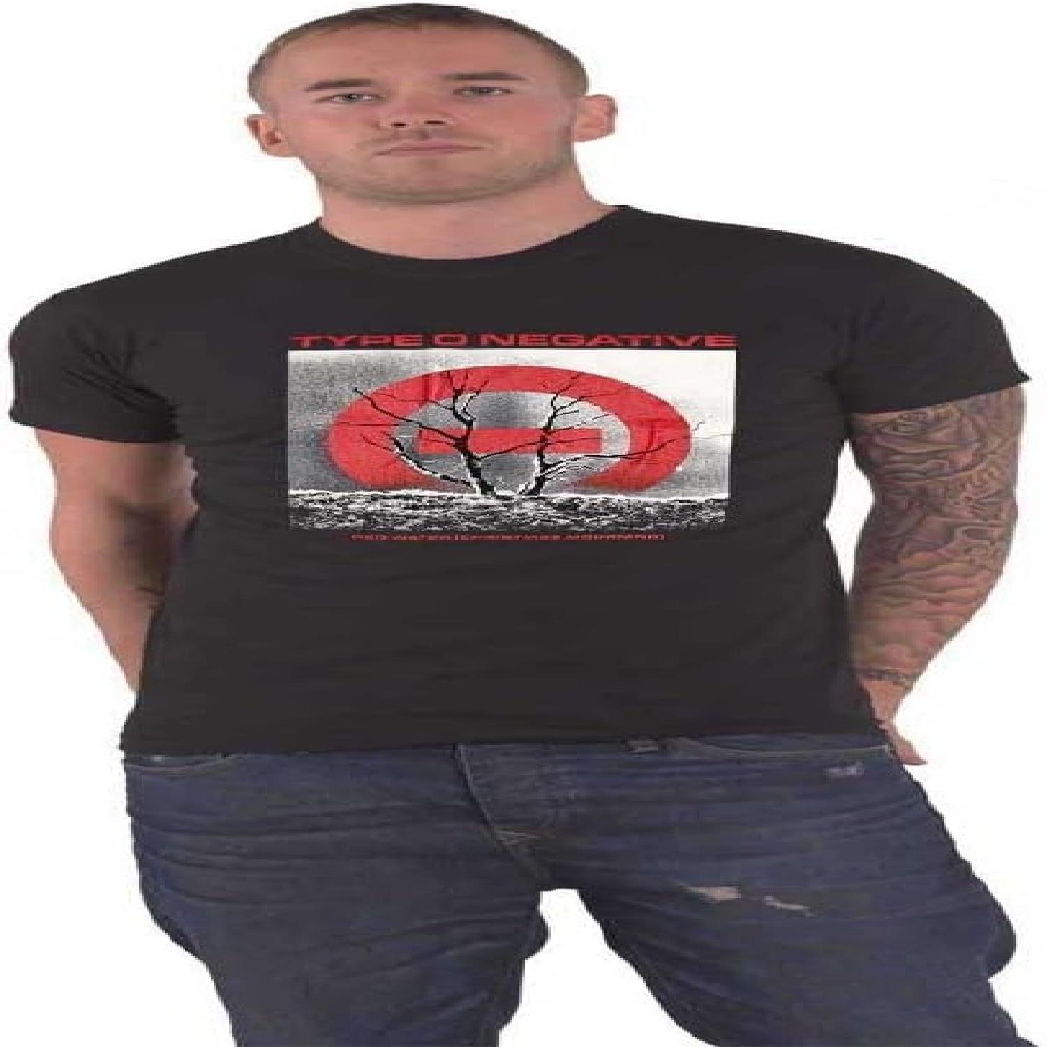 

Type O Negative T Shirt Red Water Band Logo Official Unisex Black Size XXL XXXXXL чорний