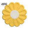 Spill Resistant Placemat Flower Shape Placemat Non-Slip Heat Table Mat Anti-Scald Hot Burr-free Pot Holder for Bowls Cups Pots Dining Mat