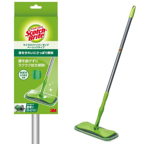 [.co.jp Exclusive] 3M Floor Mop, Microfiber, Basic Type, FM-B A B