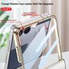 Samsung Galaxy Z Flip7 Magnetic Leather Full Coverage Case with Electroplated Hinge - GKK