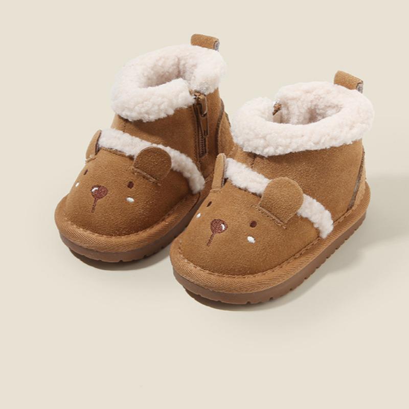 Dívčí zimní sněhule Dětské batolecí boty Kreslené bavlněné boty Chlapecké teplé bavlněné boty