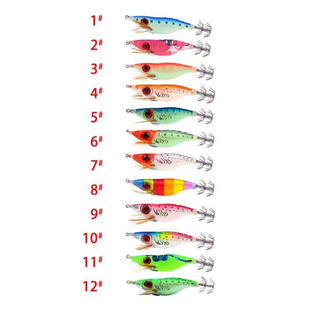 10cm 9.2g Shrimps Lures Far Throw Minnow Lure Topwater Fake Bait Octopus Lure  Octopus