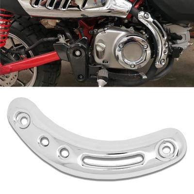 Chrómový kryt výfuku proti teplu Kryt tlmiča Pasuje na Honda Monkey 125 Z125M Z125MA JB02 JB03 JB05 Všetky modely