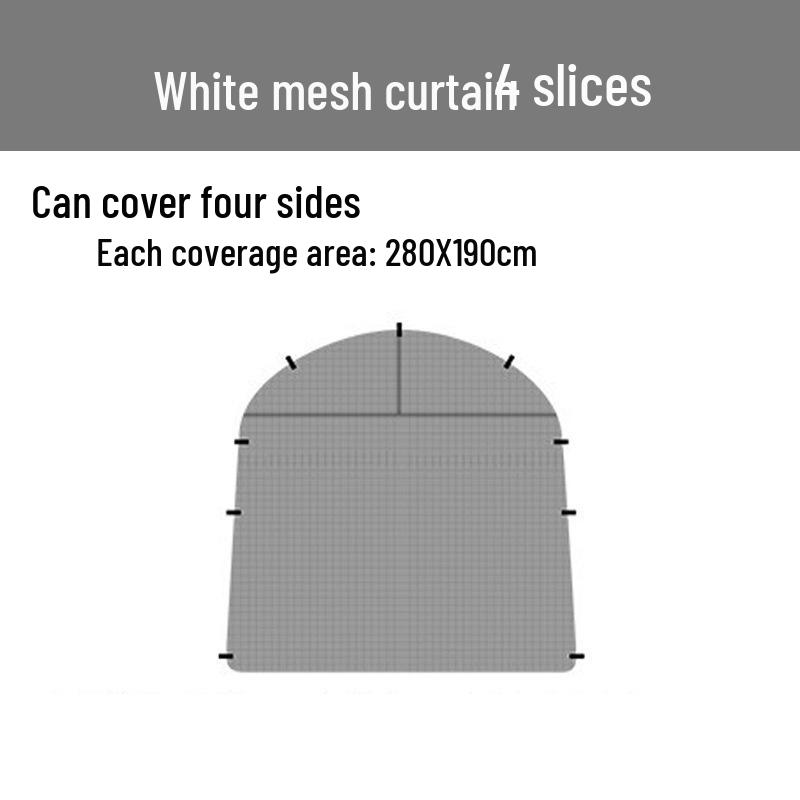 Dome Canopy Tent: Multi-Person Sunshade, Weather Protection, Portable for Outdoor Camping.