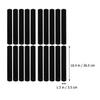 20pcs Absorbent Sweat Pads Hat Sweat Liner Clothing Collar Sweat Absorption Strips