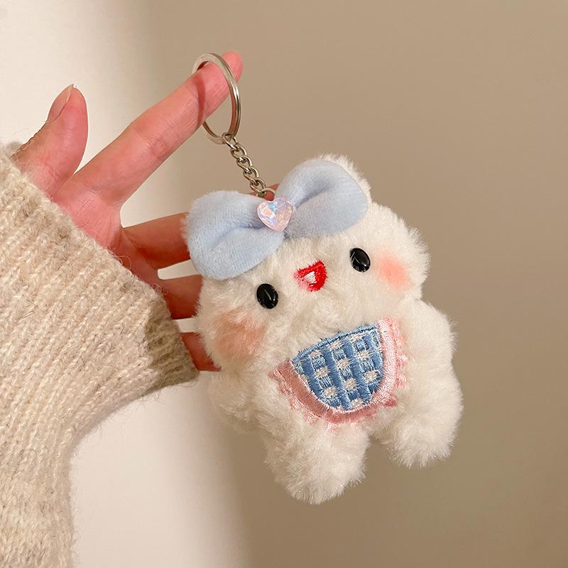 Plush Pendant Keychain Figurines - Perfect for Promotions, Weddings, Gifts, and Charms