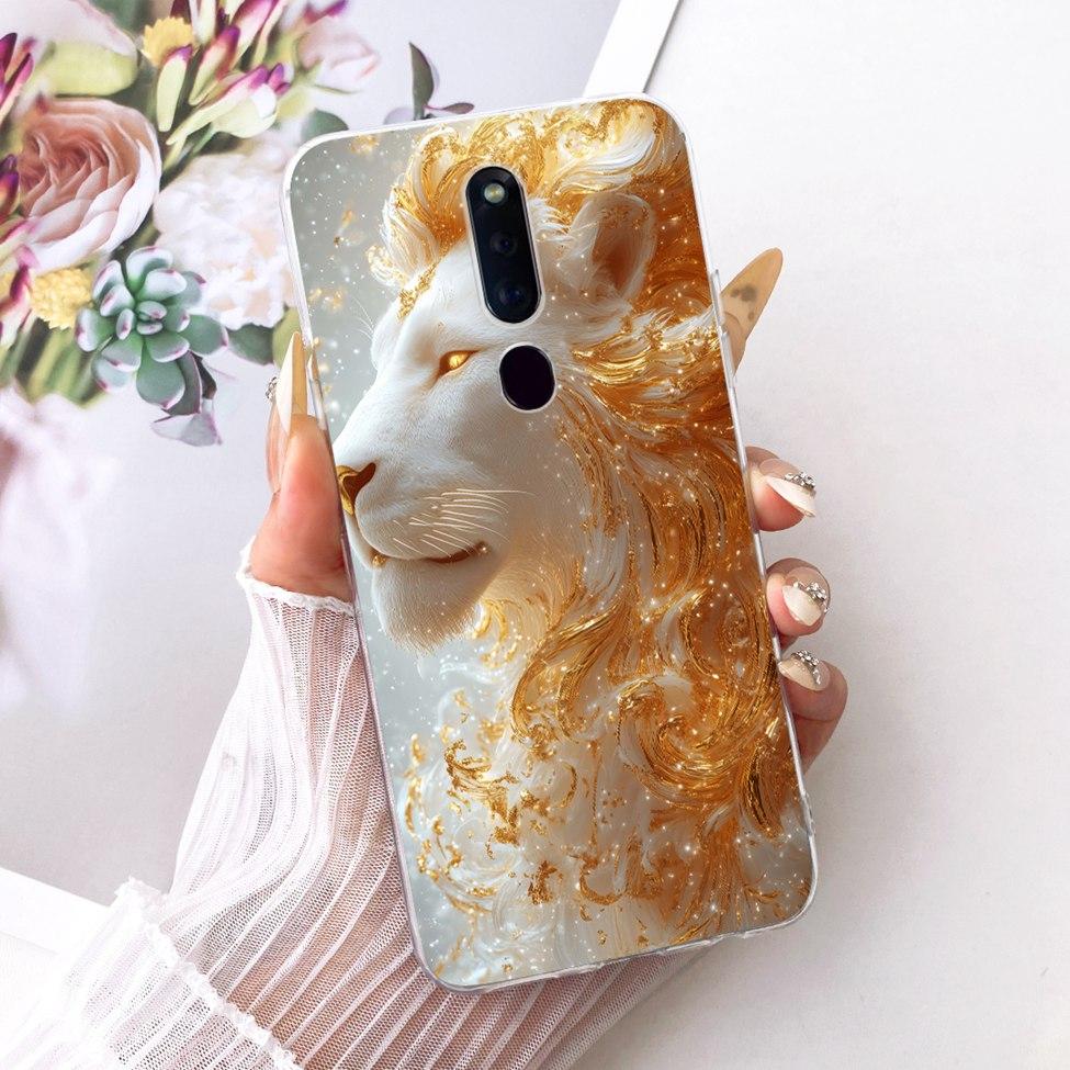 Clear Casing For Oppo F11Pro CPH1969 CPH2209 CPH1987 Phone Case For Oppo F11 Pro Cover Fashion Butterfly Funny Cute Painted