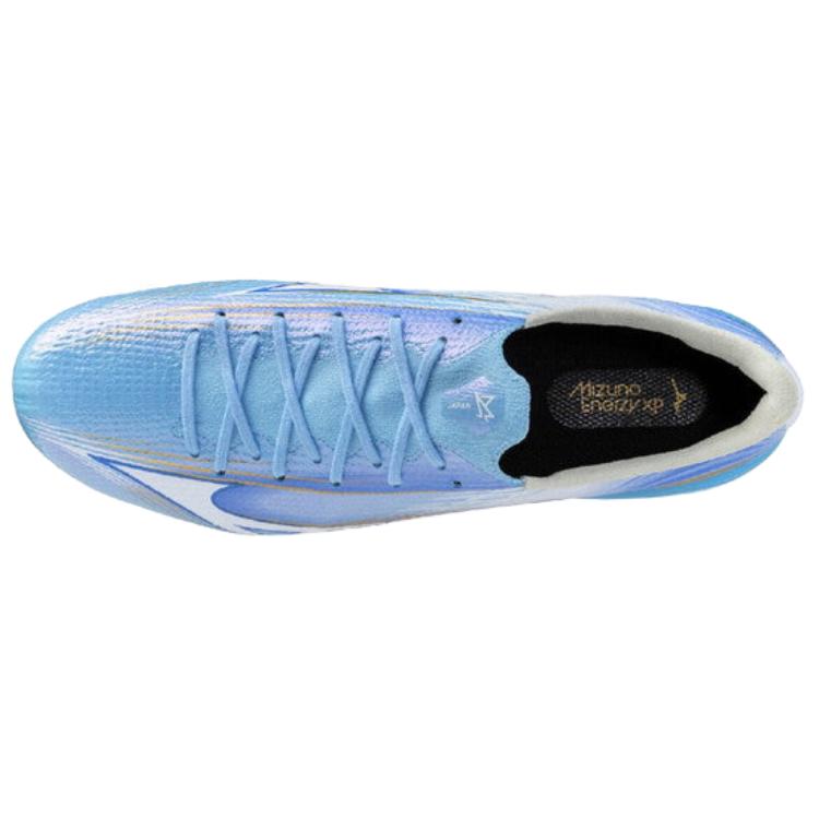 Mizuno Alpha 3 Japan Mix Comfortable Versatile Soccer Shoes Unisex sneaker Blue P1GC266025