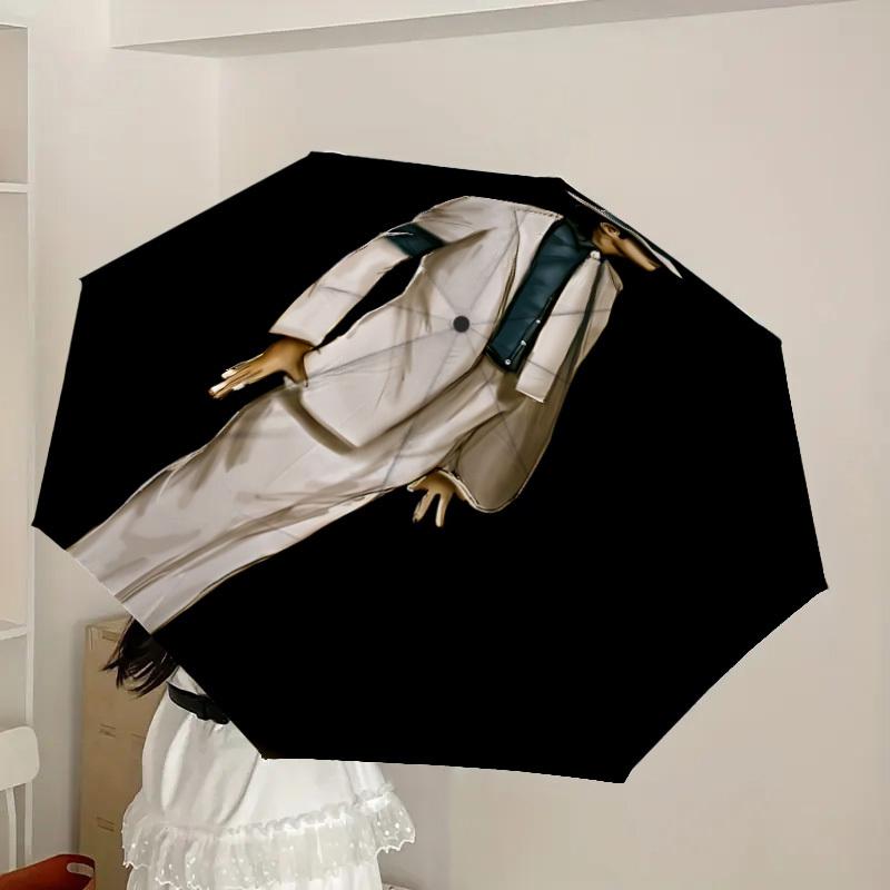 1pc Michael Joseph Jackson Iconic Pose Automatic Folding Umbrella, Portable Collapsible Design, Casual Outdoor Accessory L1127003
