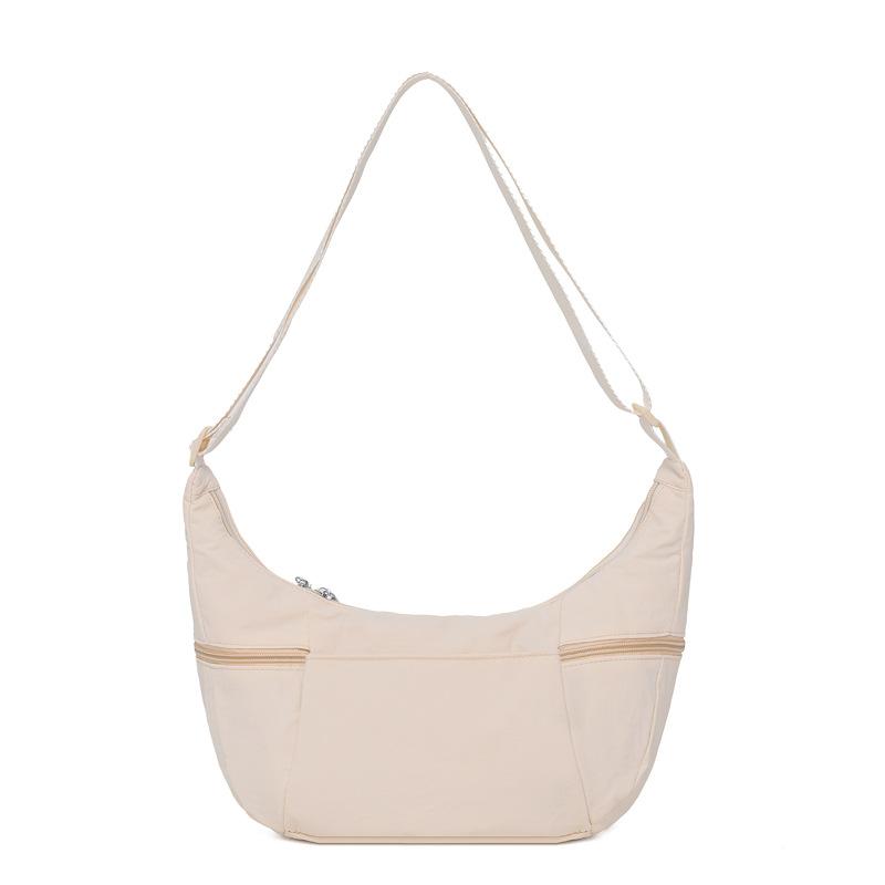 New nylon dumpling bag women's one-shoulder fashion casual versatile large-capacity sports crescent bag croissant bag crossbody bag