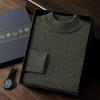 Women's High-Neck Wool Sweater: Autumn/Winter Knitwear, Loose Long Sleeve, Slimming Cashmere Base Layer