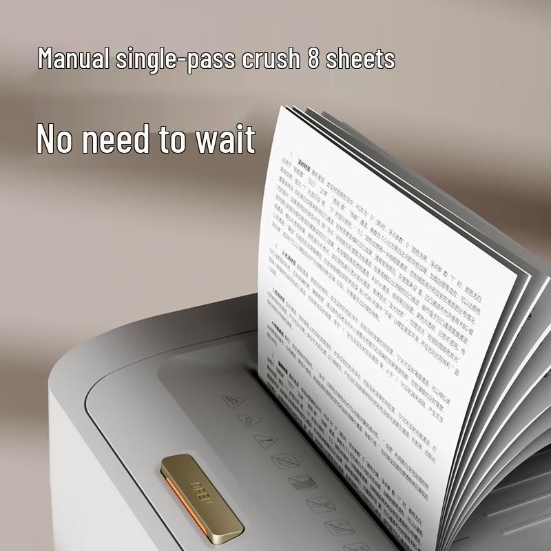 Deli GA880 100-Sheet Automatic Office Paper Shredder CN plug (adapter included)