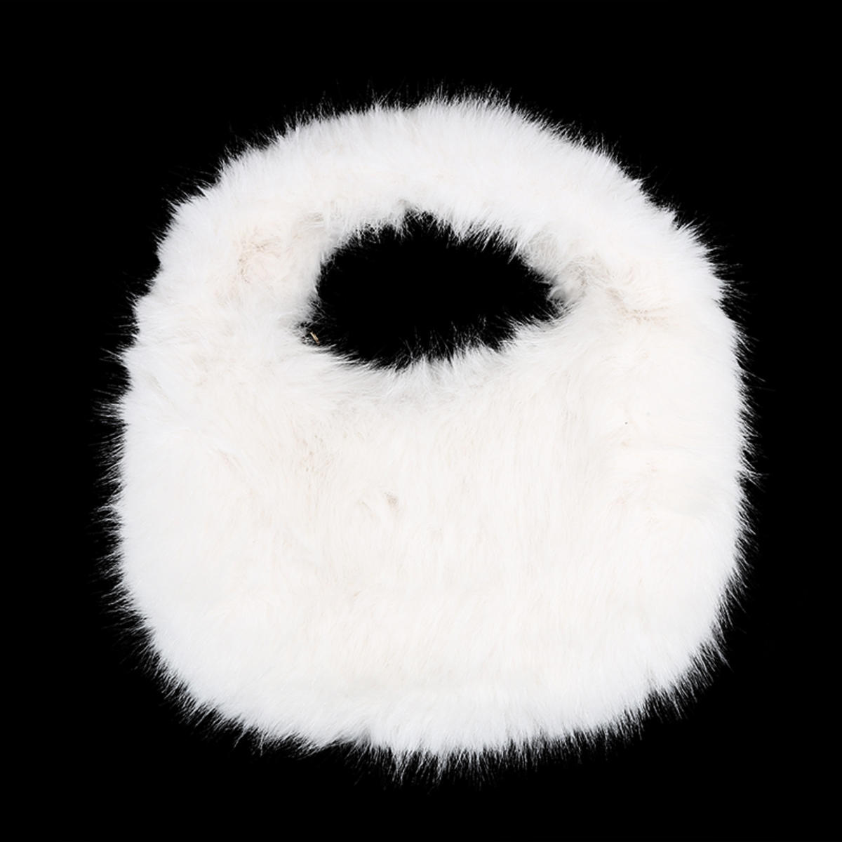 

Модні М які Плюшеві Сумки-Півмісяці для Жінок Пухнасті Сумки з Штучного Хутра Жіночі Розкішні Маленькі Сумки-Тоут Зимові Гаманці one size бежевий