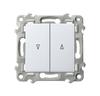 Shutter Switch, Normally Open - WHITE, SAPPHIRE