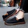 Men Leather High Quality Business Fashion Casual Shoes Handmade Men Genuine Leather Driving Shoes