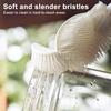 5Pcs 360 Degree Flexible Silicone Bottle Brush with Long Handle Soft Bristle Cup Brush 360 Degree Rotating Cleaning Brush